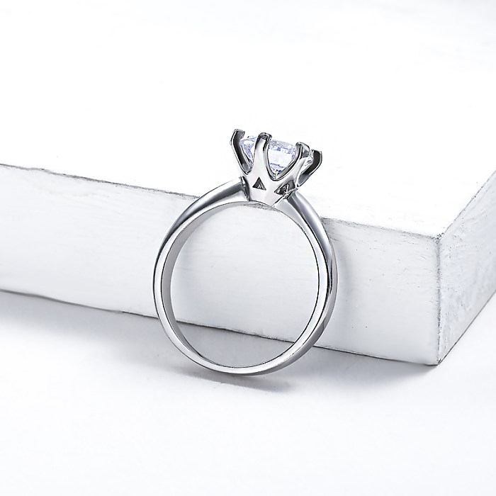anillos de aniversario de diamantes de plata esterlina anillo de compromiso de moissanite el mejor lugar para comprar moissanite