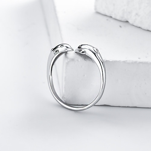 sterling silver dolphin rings women sterling silver rings women no diamond rings for women silver rings for women 925 clearance