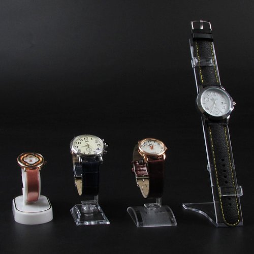 Suporte de exibição de contador de relógios para joias suporte de prateleira suporte de exibição de relógios