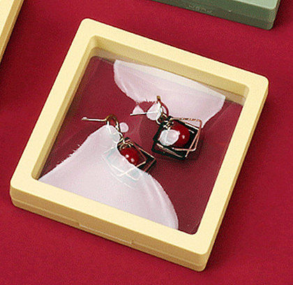 Jewelry Storage PE Color Transparent Floating Display Box
