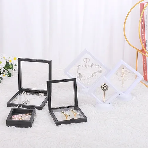 Transparent PE Ring Ornament Suspension Box