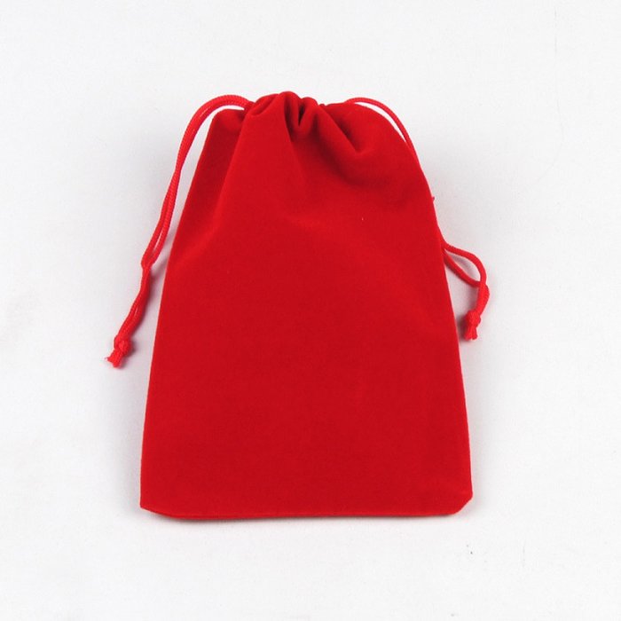 أزياء بلون هدية حمراء صغيرة الفانيلا الرباط حزمة الملحقات حقيبة التعبئة والتغليف