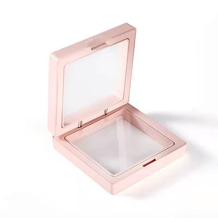 Fashion transparent PE suspension drawer packaging Jewelry storage box
