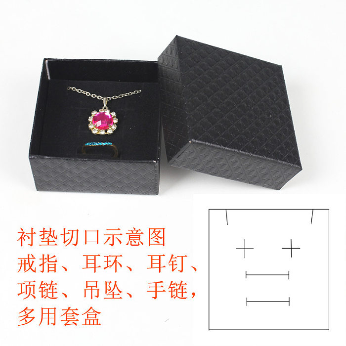 Bracelet Box Paper Box Ring Earring Necklace Set Box