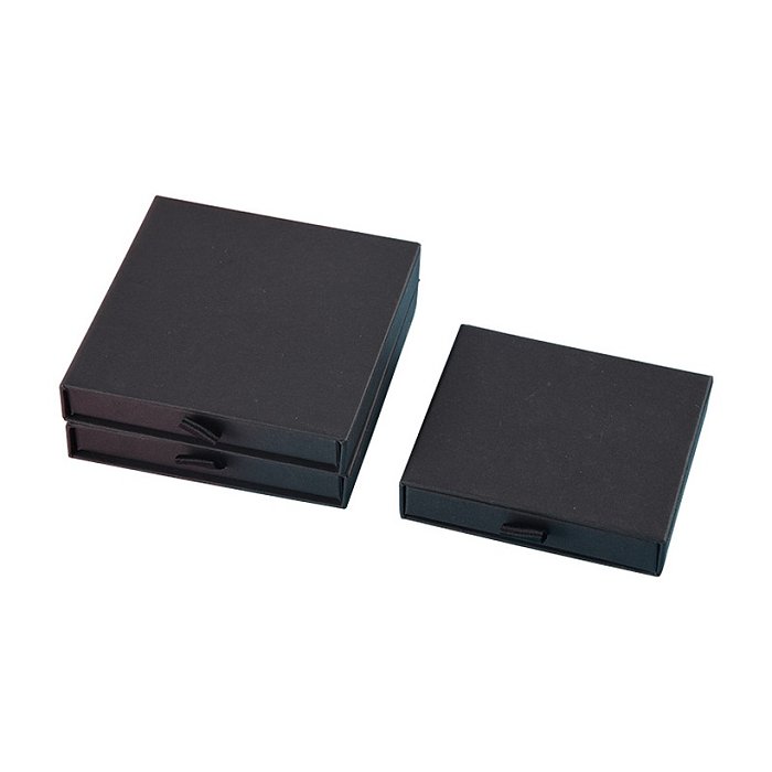 Simple Style Solid Color Paper Jewelry Boxes 1 Piece