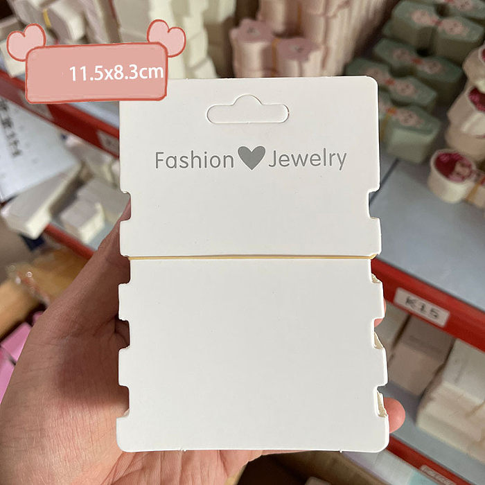 Cute Cartoon Paper Jewelry Packaging Bags 1 Piece