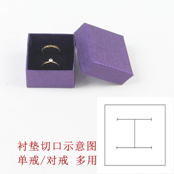 Ring Box Spot Carton Pendant Stall Jewelry Display Packaging Box