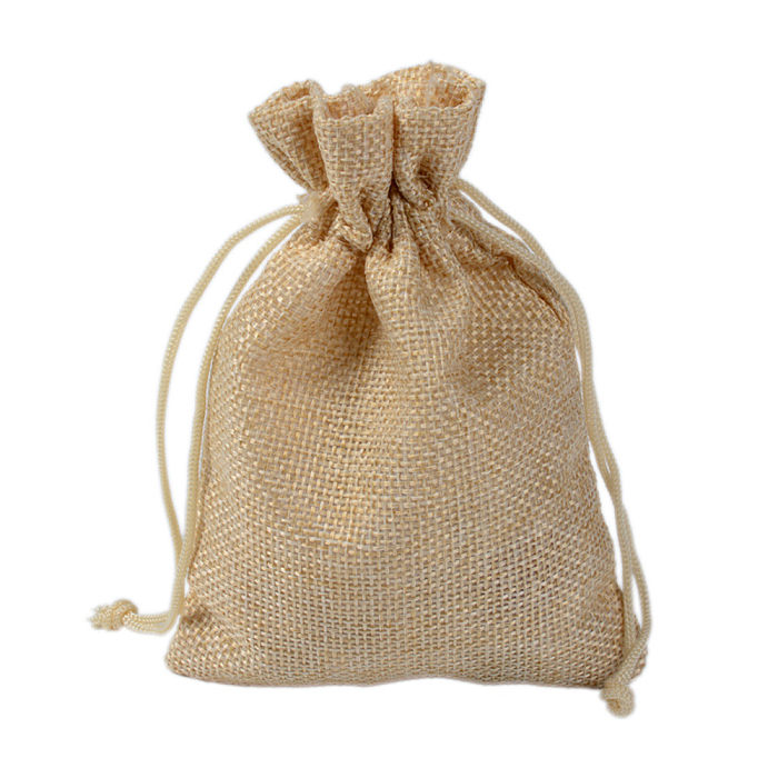 Simple Style Solid Color Cloth Drawstring Jewelry Packaging Bags