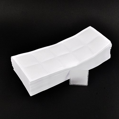 Selbstklebende PE-Plastiktüte Halskette Papierkartenträger 4337cm