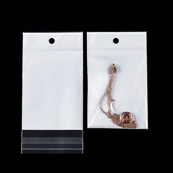 Sacos de embalagem de plástico transparente sacos opp autoadesivos sacos de vedação de roupas de joias atacado