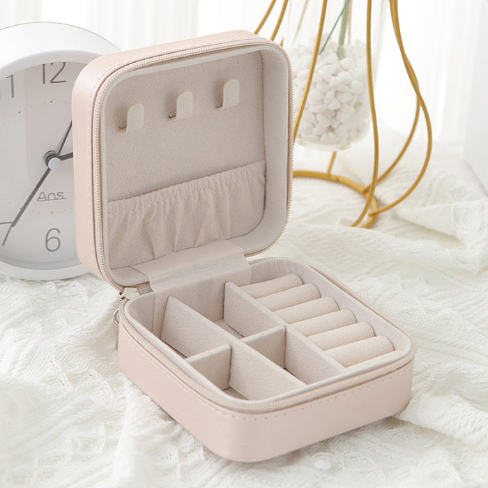 Simple Creative Small Portable Storage Jewelry Box Accessories Storage Ear Stud Earring