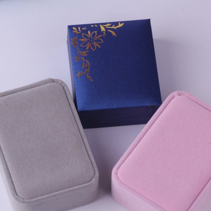 Fashion Bow Knot Cloth Jewelry Boxes