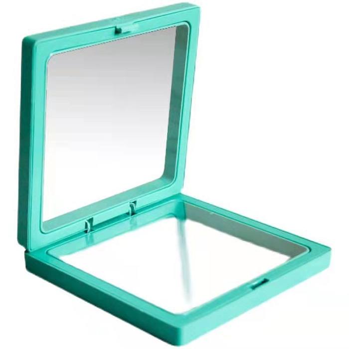 Fashion transparent PE suspension drawer packaging Jewelry storage box