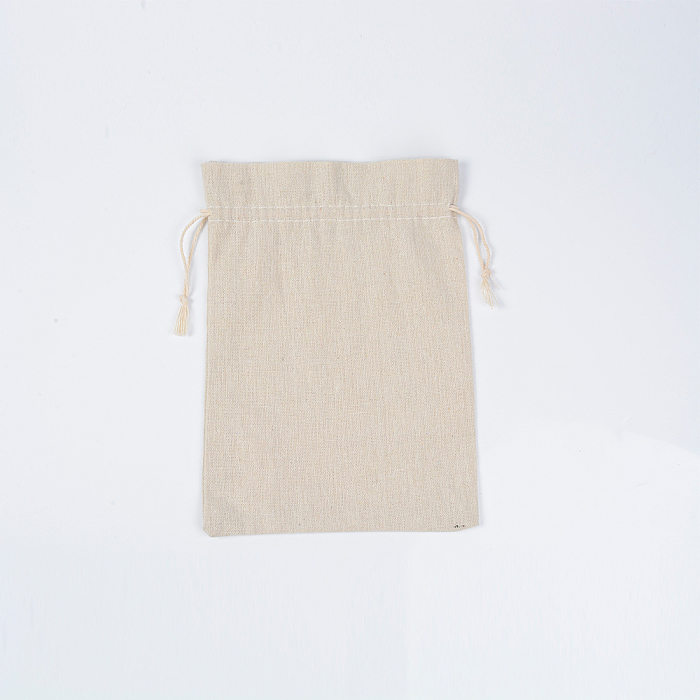 Bolsas de embalaje de joyería de tela de color sólido de estilo simple