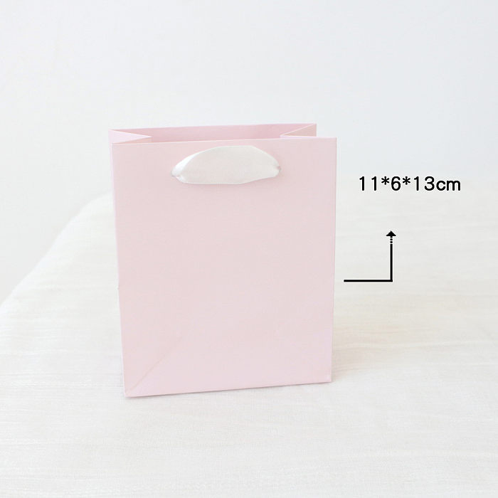 Fashion Solid Color Paper Jewelry Boxes 1 Piece