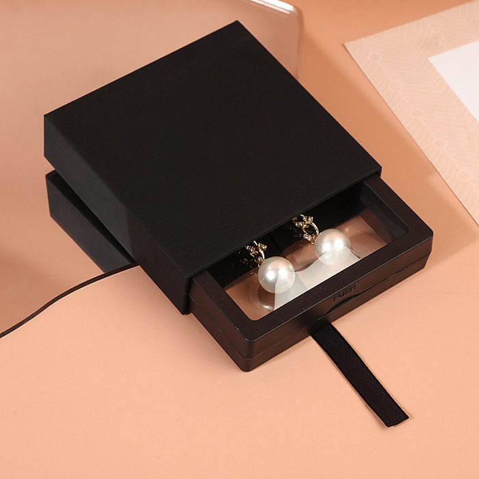 Drawer Jewelry Transparent PE Suspension Packing Box