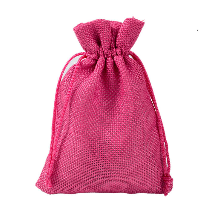 Simple Style Solid Color Cloth Drawstring Jewelry Packaging Bags