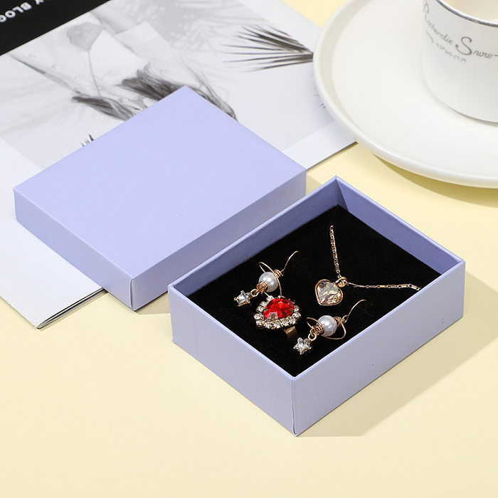 Wholesale Ring Earrings Necklace Accessories Jewellery Storage Packaging Box