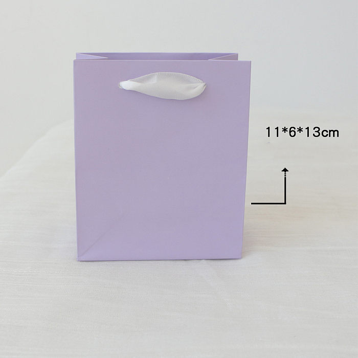 Fashion Solid Color Paper Jewelry Boxes 1 Piece