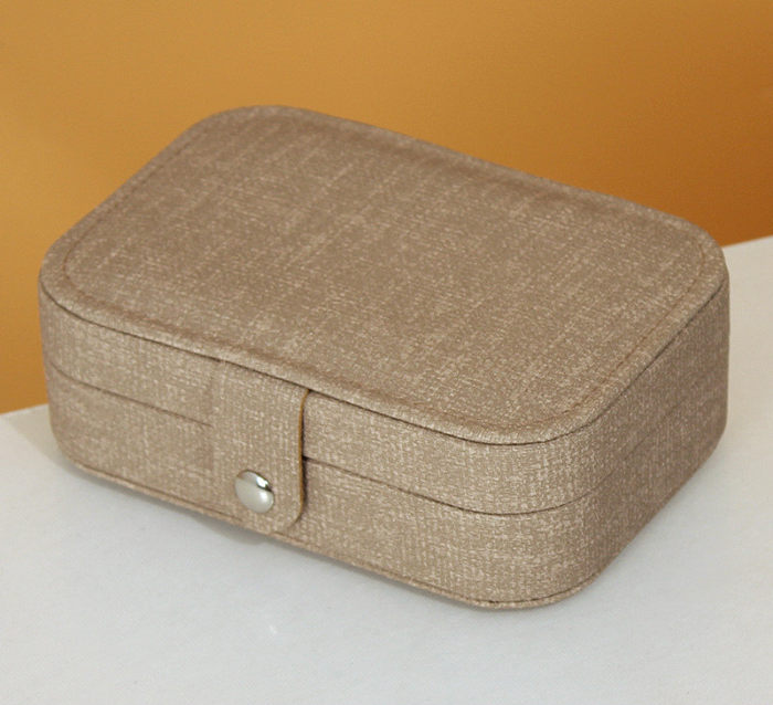 Fashion Solid Color ABS Material Jewelry Boxes