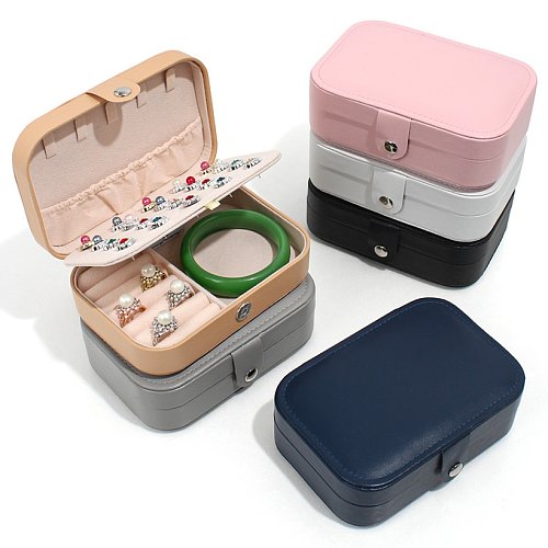 Basic Solid Color Synthetics Jewelry Boxes