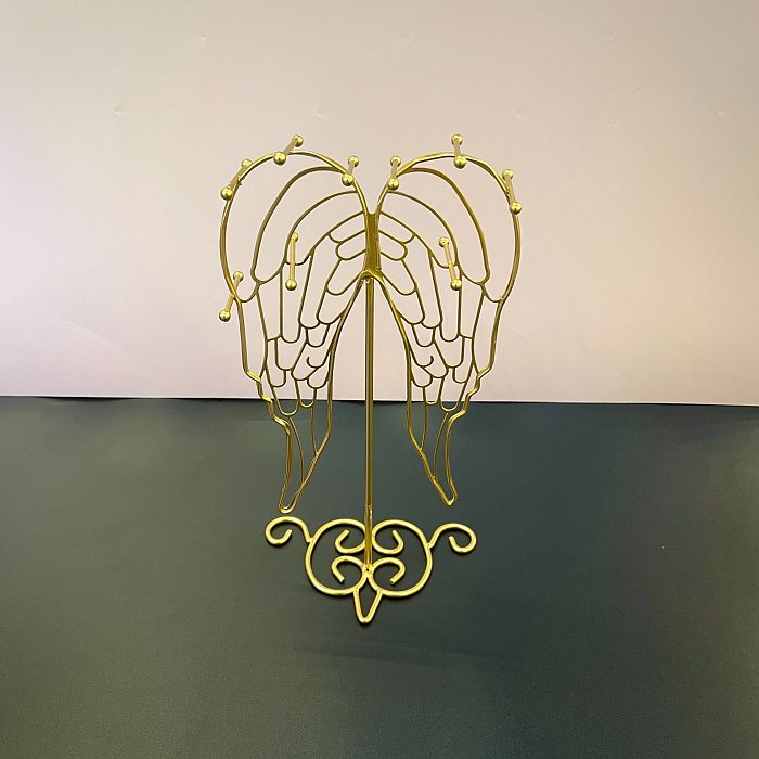 Fashion Geometric Wings Metal Plating Jewelry Rack 1 Piece