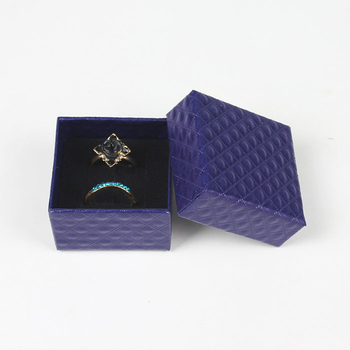 Jewelry Packaging Box Jewelry Box Paper Box Set Black Jewelry Box