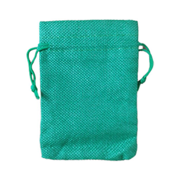 Simple Style Solid Color Cloth Drawstring Jewelry Packaging Bags