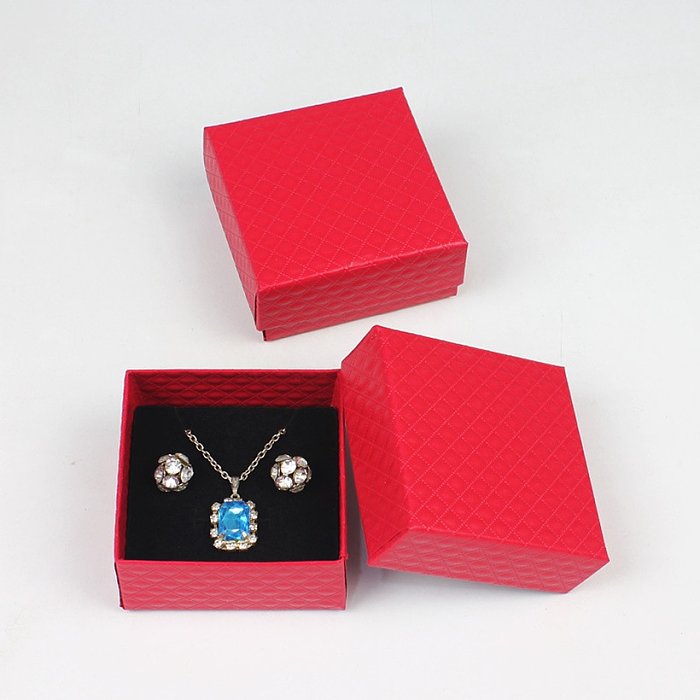 Earring Box Jewelry Pendant Necklace Earring Ring Storage Small Box