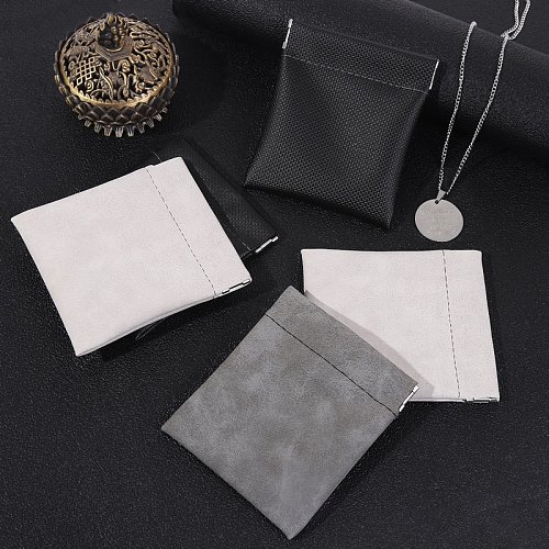 Simple Style Solid Color Cloth Jewelry Packaging Bags 1 Piece