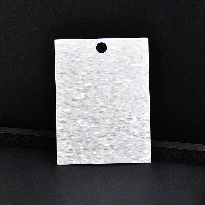 Carton d'ornement en papier plastique de couleur unie de base