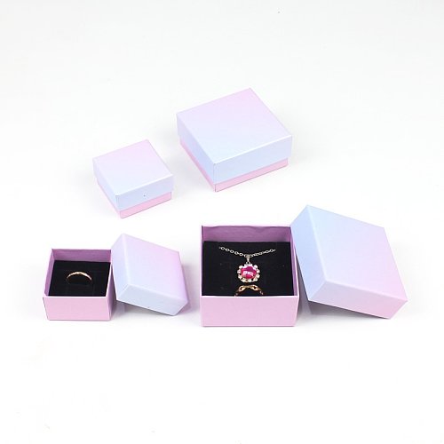 Caixa de anel com pingente pingente para exibição de joias caixa de embalagem