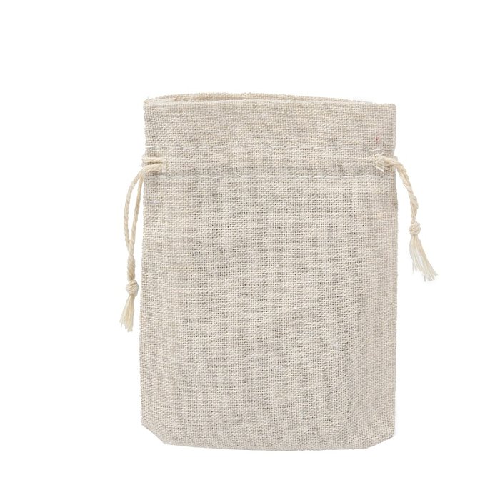 Bolsas de embalaje de joyería de tela de color sólido de estilo simple