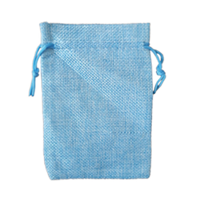 Simple Style Solid Color Cloth Drawstring Jewelry Packaging Bags