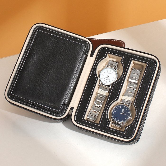 Fashion Solid Color Square watch bag