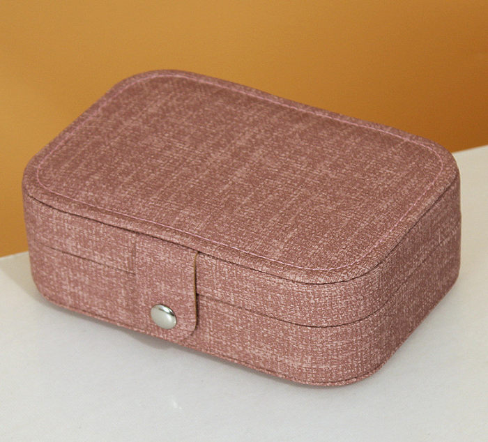 Fashion Solid Color ABS Material Jewelry Boxes