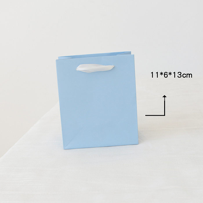 Fashion Solid Color Paper Jewelry Boxes 1 Piece