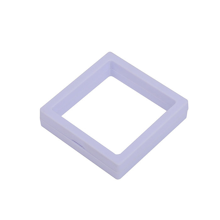 Caja de suspensión de adorno de anillo de PE transparente