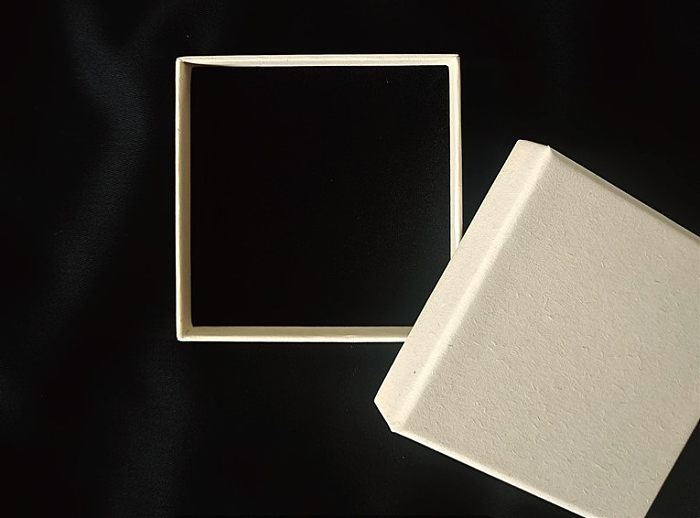 Fashion Solid Color Paper Jewelry Boxes 1 Piece