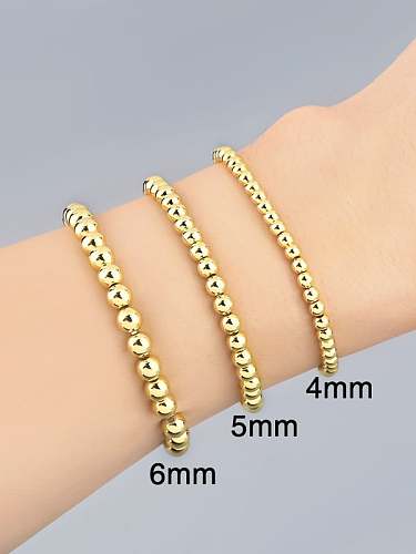 Chaîne de perles minimaliste en laiton