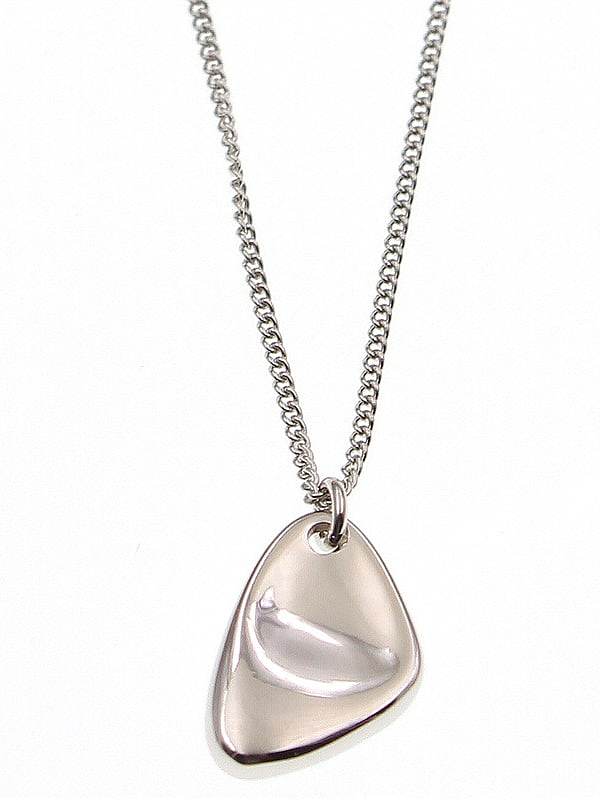 Collier minimaliste irrégulier en argent sterling 925