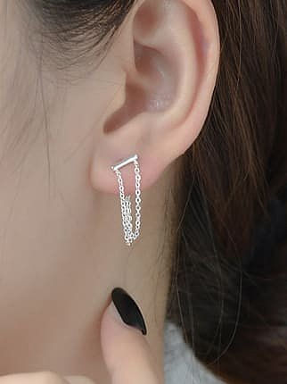 Boucles d'oreilles minimalistes en argent sterling 925