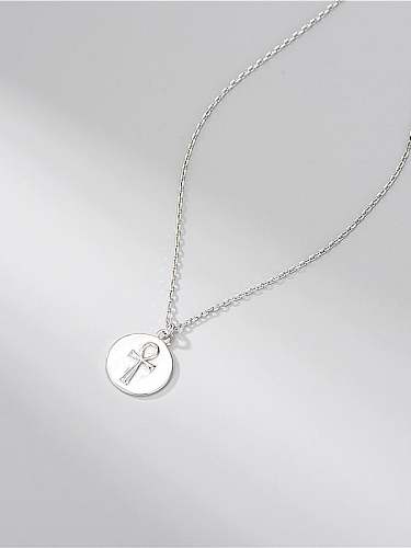 925 Sterling Silver Cross Minimalist Necklace