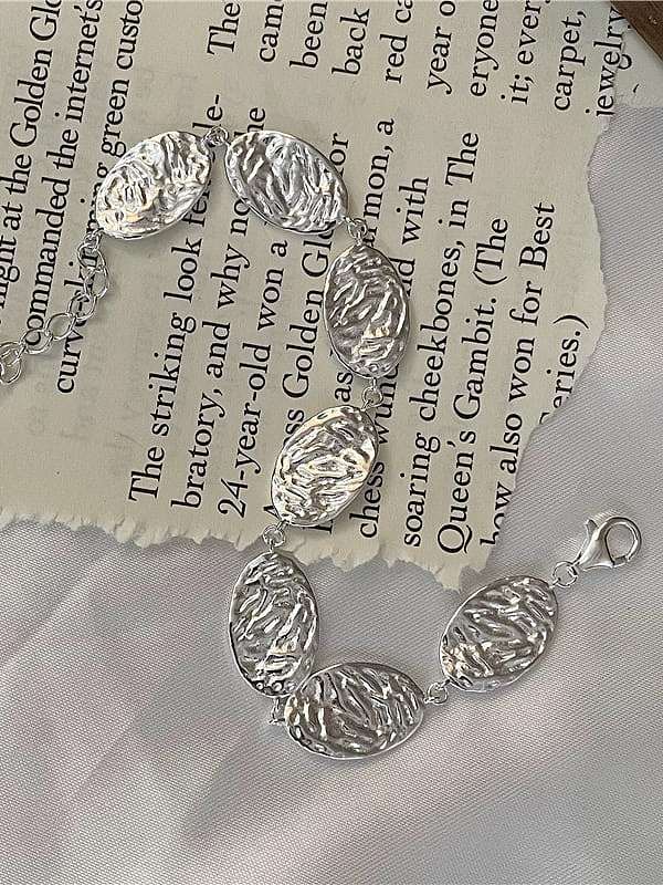 925 Sterling Silver Geometric Vintage Bracelet