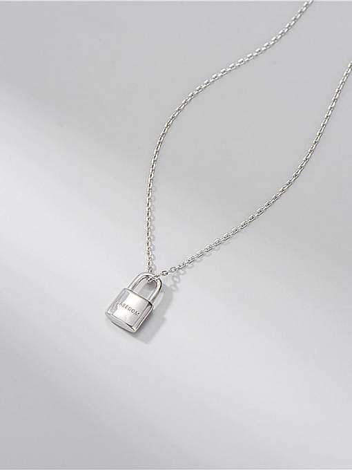 925 Sterling Silver Locket Minimalist Necklace