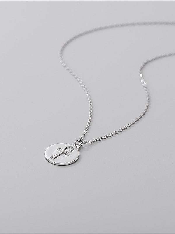 925 Sterling Silver Cross Minimalist Necklace