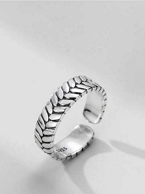 925 Sterling Silver Irregular Minimalist Band Ring