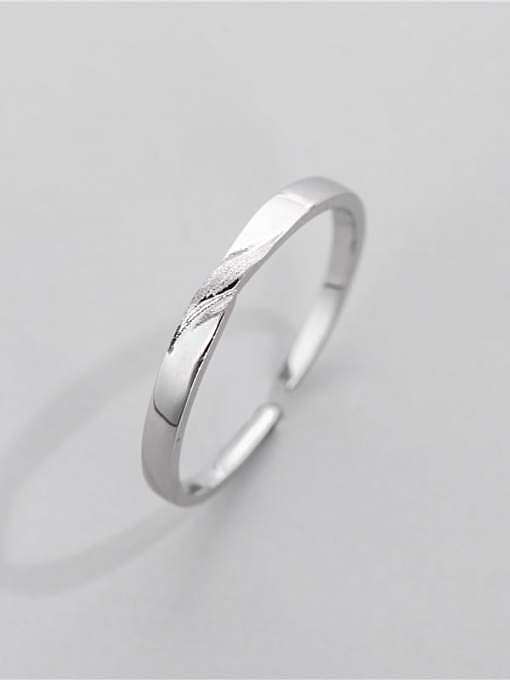 925 Sterling Silver Round Minimalist Band Ring