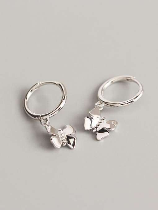 925 Sterling Silver Butterfly Minimalist Huggie Earring