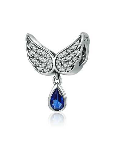 925 Silver Angel Wings charms